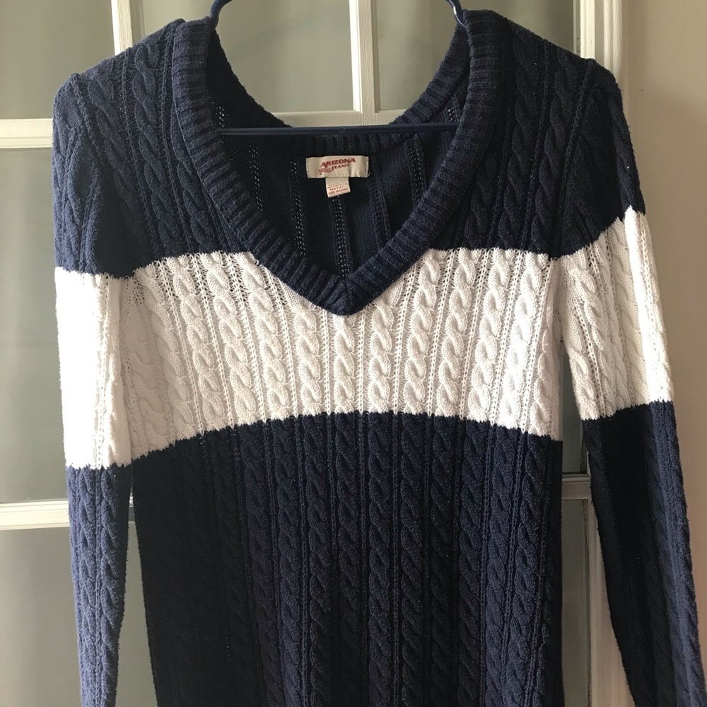 Knit Navy Sweater